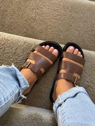 Gia Sandal Brown