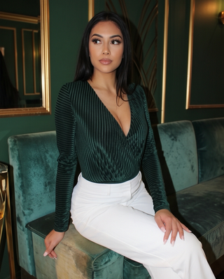 Low cut bodysuit