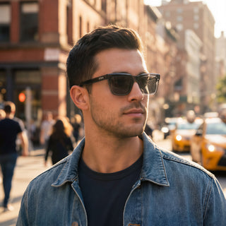 Unisex Square Frame Sunglasses