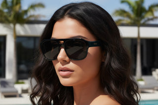 Unisex Rectangular Sunglasses